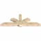Ekena Millwork Redmond Rough Sawn Timber Gable Bracket, Douglas Fir, 84"W x 31"H x 6"D x 6"F, 9/12 Pitch GBW084X31X0606RED00RDF - alternate 5